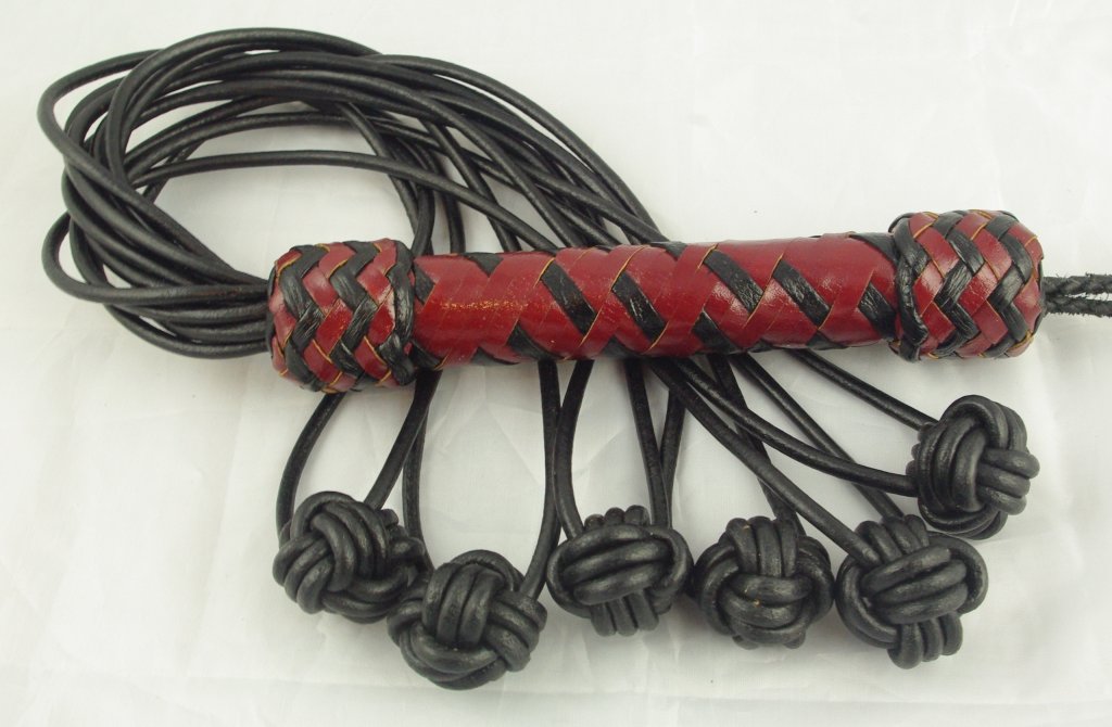 Burgundy Fists Flogger - Click Image to Close